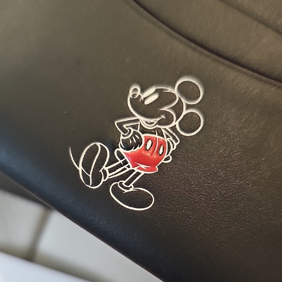 Coach Black and Red Card Holder with Mickey Design - Picture 5 of 7